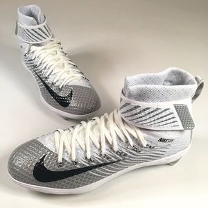 Nike Mens Lunarbeast White Cleats
